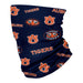 Auburn University Tigers Vive La Fete All Over Logo Game Day  Collegiate Face Cover Soft 4-Way Stretch Neck Gaiter - Vive La Fête - Online Apparel Store
