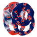 Auburn Tigers Vive La Fete All Over Logo Game Day Collegiate Women Set of 2 Light Weight Ultra Soft Infinity Scarfs