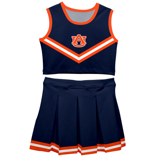 Auburn University Tigers Vive La Fete Game Day Blue Sleeveless Chearleader Set