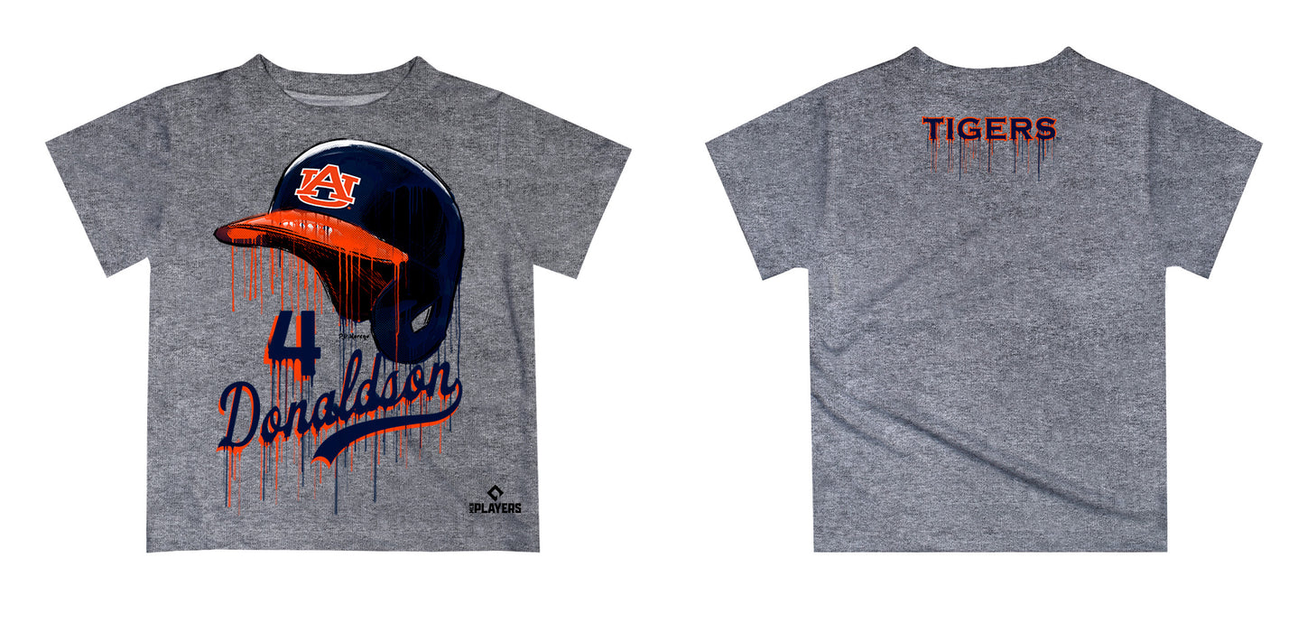 MLB Players Association Josh Donaldson Auburn Tigers MLBPA Officially Licensed by Vive La Fete Dripping T-Shirt - Vive La Fête - Online Apparel Store