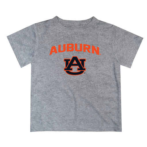 Auburn University Tigers Vive La Fete Boys Game Day V2 Gray Short Sleeve Tee Shirt