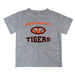 Auburn University Tigers Vive La Fete Boys Game Day V3 Gray Short Sleeve Tee Shirt