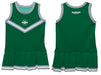 Babson College Beavers Vive La Fete Game Day Green Sleeveless Youth Cheerleader Dress - Vive La Fête - Online Apparel Store