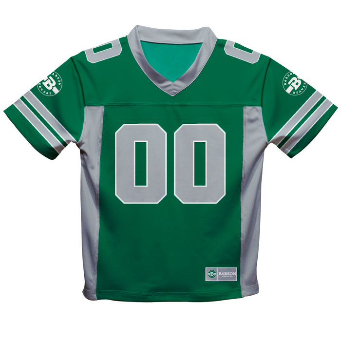 Babson College Beavers Vive La Fete Game Day Green Boys Fashion Football T-Shirt