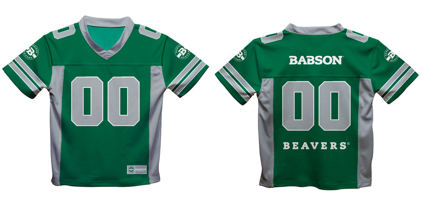 Babson College Beavers Vive La Fete Game Day Green Boys Fashion Football T-Shirt - Vive La Fête - Online Apparel Store