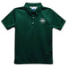 Babson College Beavers Embroidered Hunter Green Short Sleeve Polo Box Shirt