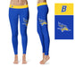 CSU Bakersfield Roadrunners Vive La Fete Game Day Collegiate Logo on Thigh Blue Women Yoga Leggings 2.5 Waist Tights - Vive La Fête - Online Apparel Store