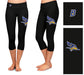 CSU Bakersfield Roadrunners Vive La Fete Game Day Collegiate Large Logo on Thigh and Waist Girls Black Capri Leggings - Vive La Fête - Online Apparel Store