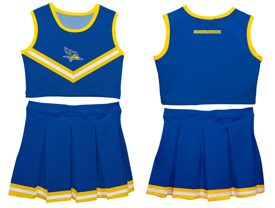 CSU Bakersfield Roadrunners Vive La Fete Game Day Blue Sleeveless Cheerleader Set - Vive La Fête - Online Apparel Store