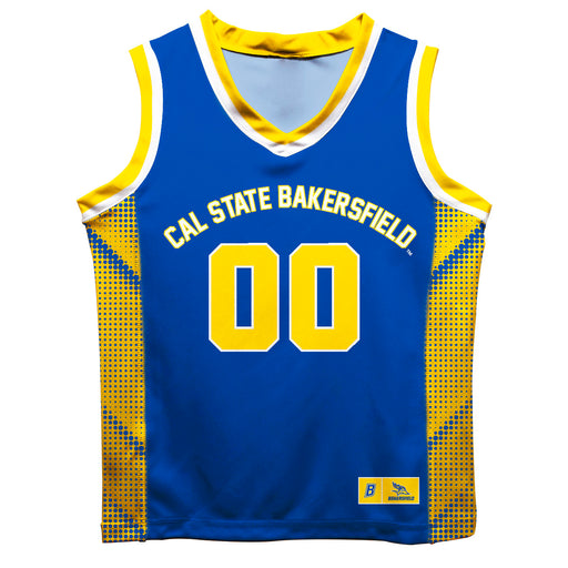 Cal State University Bakersfield Roadrunners CSUB Vive La Fete Game Day Blue Boys Fashion Basketball Top