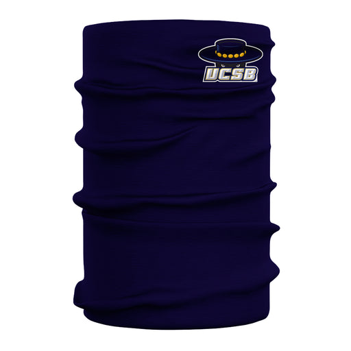 UC Santa Barbara Gauchos UCSB Vive La Fete Purple Game Day Collegiate Logo Face Cover Soft Four Way Stretch Neck Gaiter - Vive La Fête - Online Apparel Store
