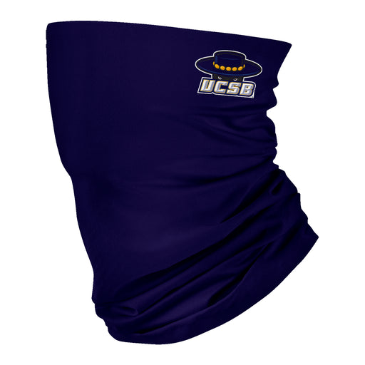 UC Santa Barbara Gauchos UCSB Vive La Fete Purple Game Day Collegiate Logo Face Cover Soft Four Way Stretch Neck Gaiter - Vive La Fête - Online Apparel Store