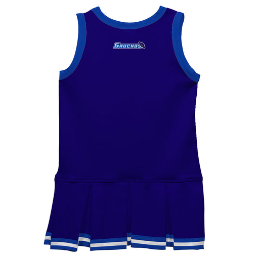 UC Santa Barbara Gauchos UCSB Vive La Fete Game Day Blue Sleeveless Cheerleader Dress - Vive La Fête - Online Apparel Store