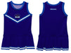 UC Santa Barbara Gauchos UCSB Vive La Fete Game Day Blue Sleeveless Cheerleader Dress - Vive La Fête - Online Apparel Store