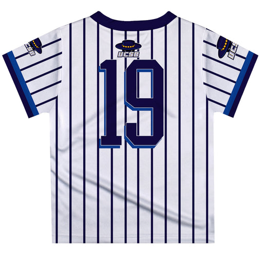 MLB Players Association Shane Bieber UC Santa Barbara Gauchos UCSB MLBPA Officially Licensed by Vive La Fete T-Shirt - Vive La Fête - Online Apparel Store