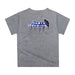 UC Santa Barbara Gauchos UCSB Original Dripping Basketball Blue T-Shirt by Vive La Fete - Vive La Fête - Online Apparel Store