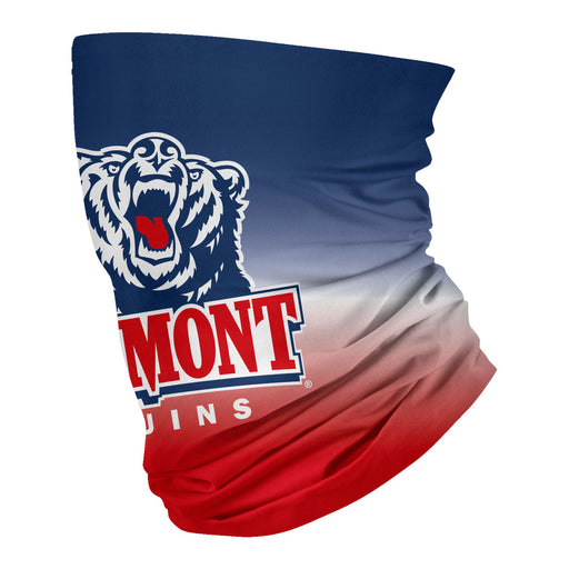 Belmont University Bruins Neck Gaiter Degrade Navy and Red - Vive La Fête - Online Apparel Store