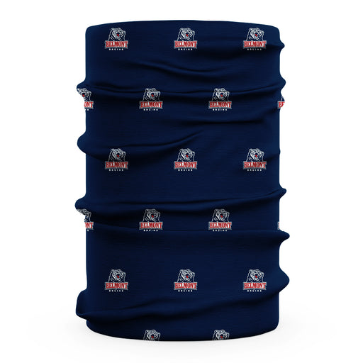 Belmont Bruins Vive La Fete All Over Logo Game Day Collegiate Face Cover Soft 4-Way Stretch Two Ply Neck Gaiter - Vive La Fête - Online Apparel Store