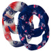 Belmont Bruins Vive La Fete All Over Logo Game Day Collegiate Women Set of 2 Light Weight Ultra Soft Infinity Scarfs