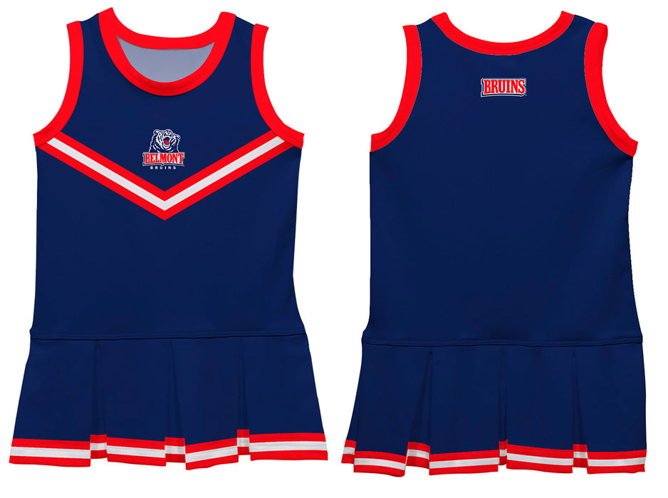 Belmont University Bruins Vive La Fete Game Day Blue Sleeveless Cheerleader Dress - Vive La Fête - Online Apparel Store