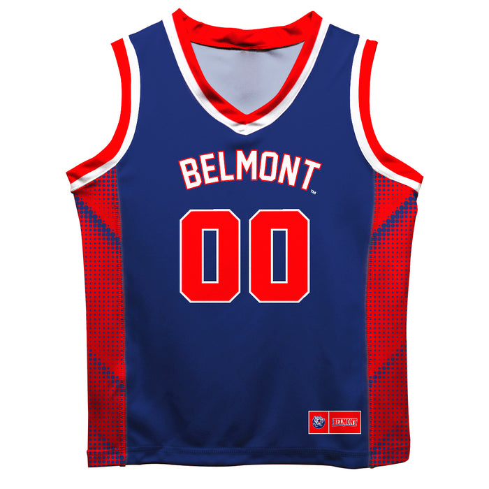 Belmont University Bruins Vive La Fete Game Day Blue Boys Fashion Basketball Top