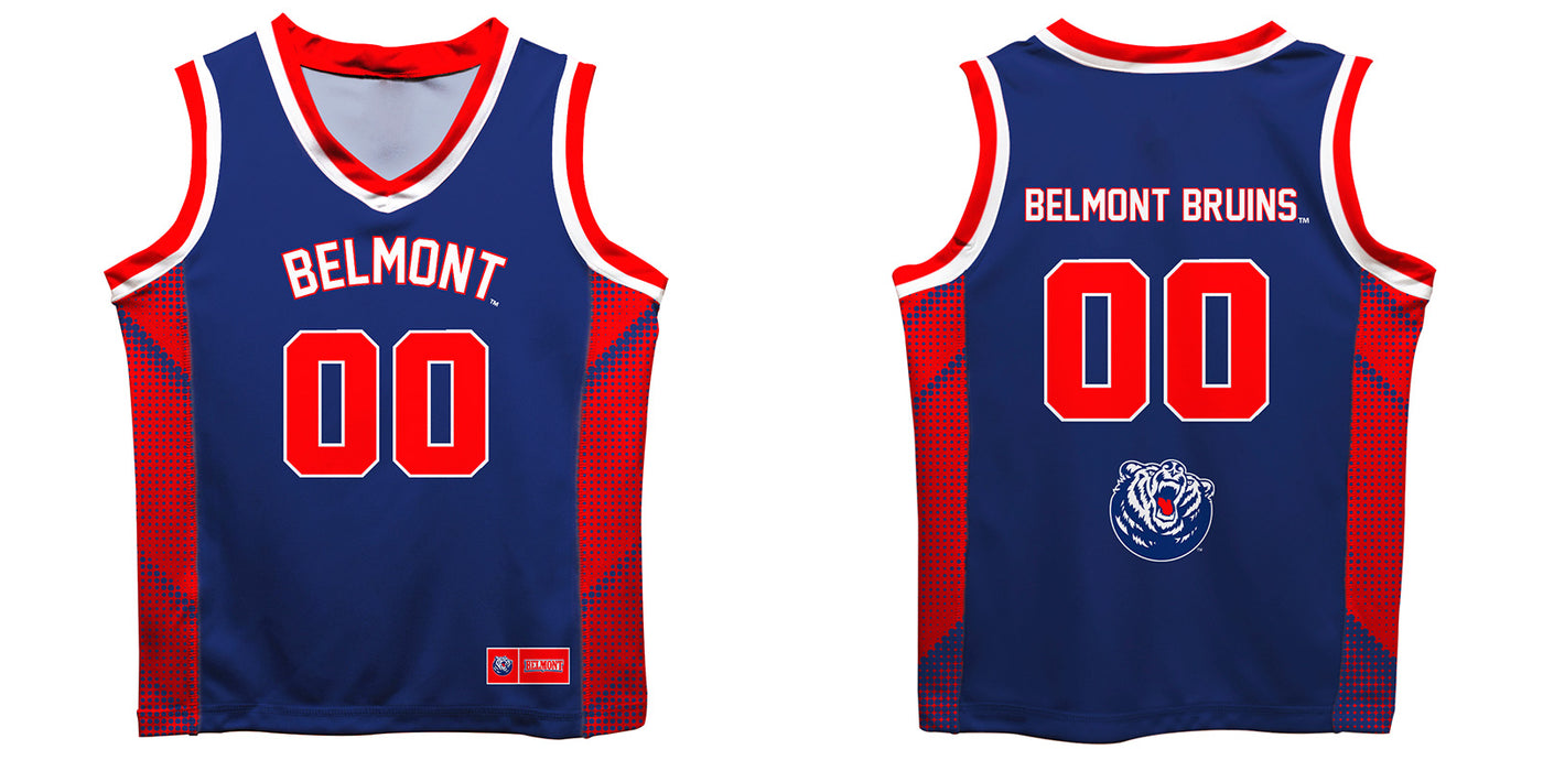 Belmont University Bruins Vive La Fete Game Day Blue Boys Fashion Basketball Top - Vive La Fête - Online Apparel Store