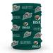 Bemidji State Beavers BSU Neck Gaiter Green All Over Logo - Vive La Fête - Online Apparel Store