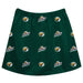 Bemidji State Beavers BSU Skirt Green All Over Logo - Vive La Fête - Online Apparel Store