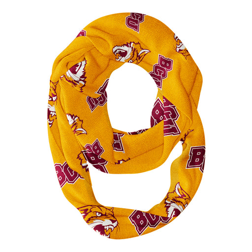 Bethune-Cookman Wildcats Vive La Fete Repeat Logo Game Day Collegiate Women Light Weight Ultra Soft Infinity Scarf