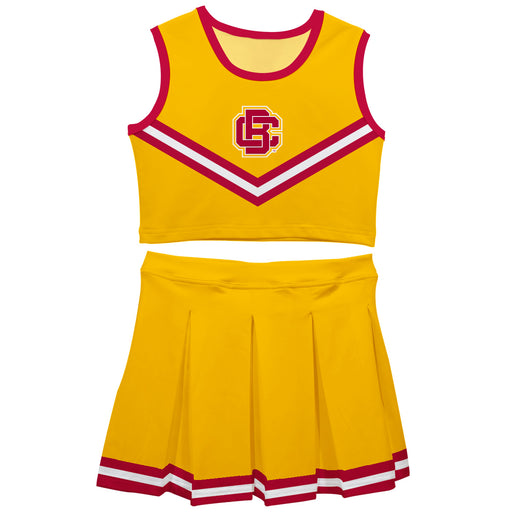 Bethune-Cookman Wildcats Vive La Fete Game Day Yellow Sleeveless Cheerleader Set