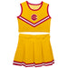 Bethune-Cookman Wildcats Vive La Fete Game Day Yellow Sleeveless Cheerleader Set