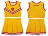 Bethune-Cookman Wildcats Vive La Fete Game Day Yellow Sleeveless Cheerleader Set - Vive La Fête - Online Apparel Store