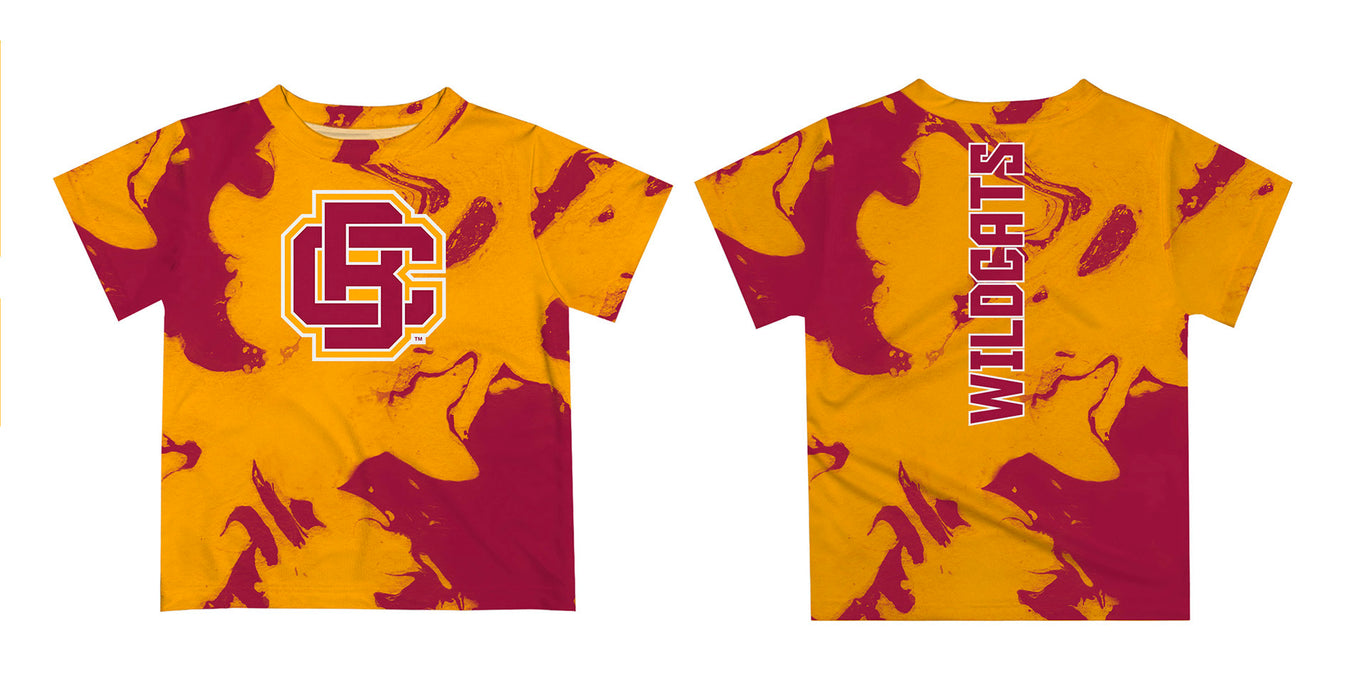 Bethune-Cookman Wildcats BC-U Vive La Fete Marble Boys Game Day Maroon Short Sleeve Tee - Vive La Fête - Online Apparel Store