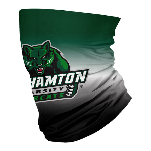 Binghamton University Bearcats Neck Gaiter Degrade Green and Black - Vive La Fête - Online Apparel Store
