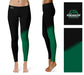 Binghamton Bearcats Vive La Fete Game Day Collegiate Leg Color Block Women Black Green Yoga Leggings - Vive La Fête - Online Apparel Store
