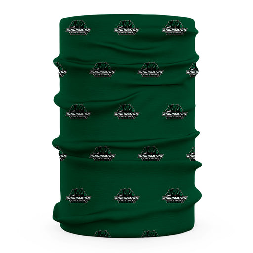 Binghamton Bearcats Vive La Fete All Over Logo Game Day  Collegiate Face Cover Soft 4-Way Stretch Two Ply Neck Gaiter - Vive La Fête - Online Apparel Store