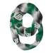 Binghamton Bearcats Vive La Fete All Over Logo Game Day Collegiate Women Ultra Soft Knit Infinity Scarf