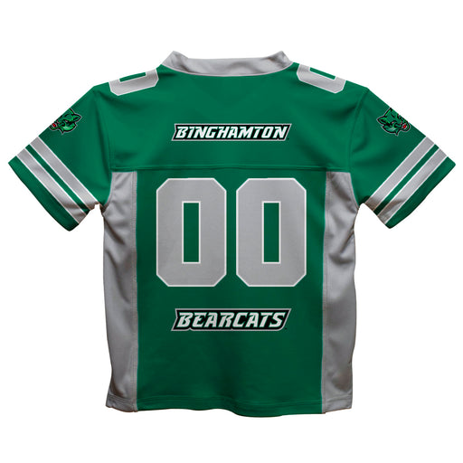 Binghamton University Bearcats Vive La Fete Game Day Green Boys Fashion Football T-Shirt - Vive La Fête - Online Apparel Store