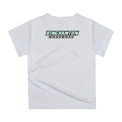 Binghamton University Bearcats Original Dripping Baseball Hat Green T-Shirt by Vive La Fete - Vive La Fête - Online Apparel Store