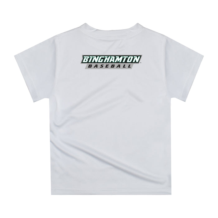 Binghamton University Bearcats Original Dripping Baseball Hat Green T-Shirt by Vive La Fete - Vive La Fête - Online Apparel Store