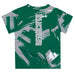 Binghamton University Bearcats Vive La Fete Boys Game Day Green Short Sleeve Tee Paint Brush - Vive La Fête - Online Apparel Store