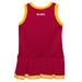 Brooklyn Bulldogs Vive La Fete Game Day Maroon Sleeveless Cheerleader Dress - Vive La Fête - Online Apparel Store