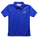 Blinn College Buccaneers Embroidered Royal Short Sleeve Polo Box