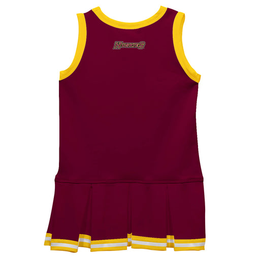 Bloomsburg Huskies Vive La Fete Game Day Maroon Sleeveless Cheerleader Dress - Vive La Fête - Online Apparel Store