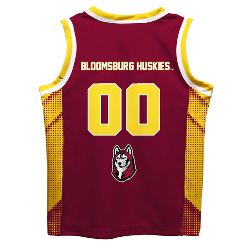 Bloomsburg University of Pennsylvania Huskies BU Vive La Fete Game Day Maroon Boys Fashion Basketball Top - Vive La Fête - Online Apparel Store