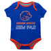 Boise State Broncos Vive La Fete Infant Game Day Royal Short Sleeve Onesie New Fan Mascot and Name Bodysuit - Vive La Fête - Online Apparel Store