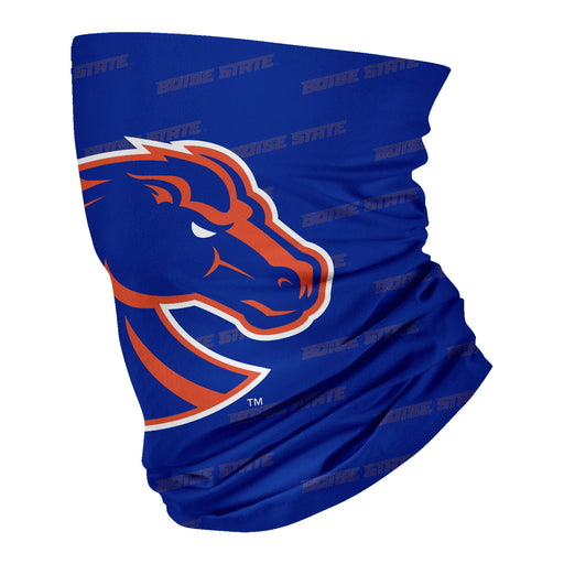 Boise State University Broncos Neck Gaiter Blue All Over Logo - Vive La Fête - Online Apparel Store
