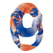 Boise State Broncos Vive La Fete All Over Logo Game Day Collegiate Women Ultra Soft Knit Infinity Scarf