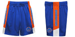 Boise State Broncos Vive La Fete Game Day Blue Stripes Boys Solid Orange Athletic Mesh Short - Vive La Fête - Online Apparel Store