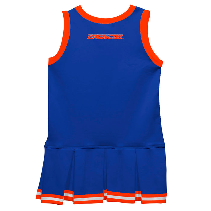 Boise State Broncos Vive La Fete Game Day Blue Sleeveless Cheerleader Dress - Vive La Fête - Online Apparel Store